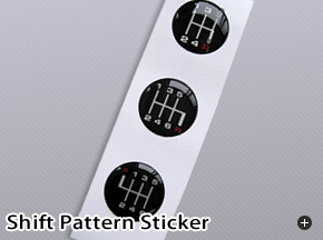 Shift Pattern Sticker