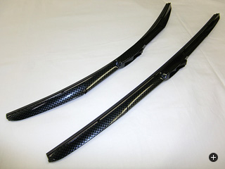 RRP Carbonated Aero Wiper Set with rubber blade