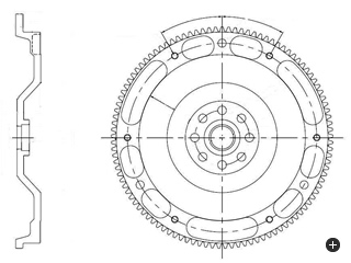 RRP Light Weight Flywheel II