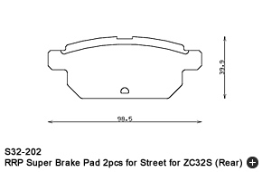 RRP Super Brake Pad