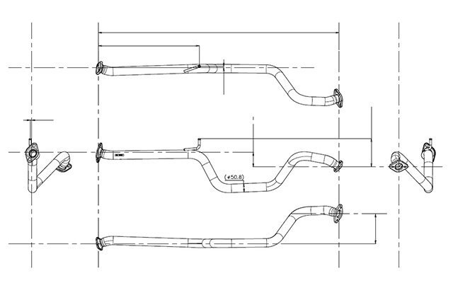 RRP レーシングセンターパイプ for ジムニー