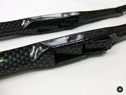 RRP Carbonated Aero Wiper Set with rubber blade